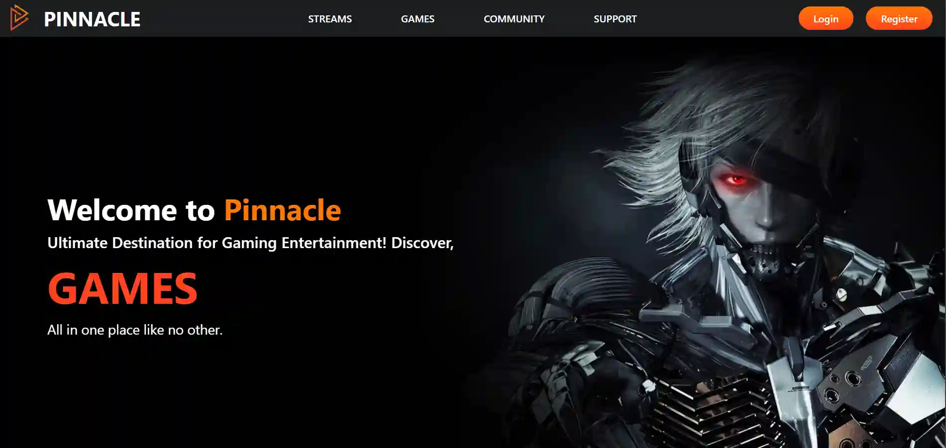 Pinnacle project screenshot